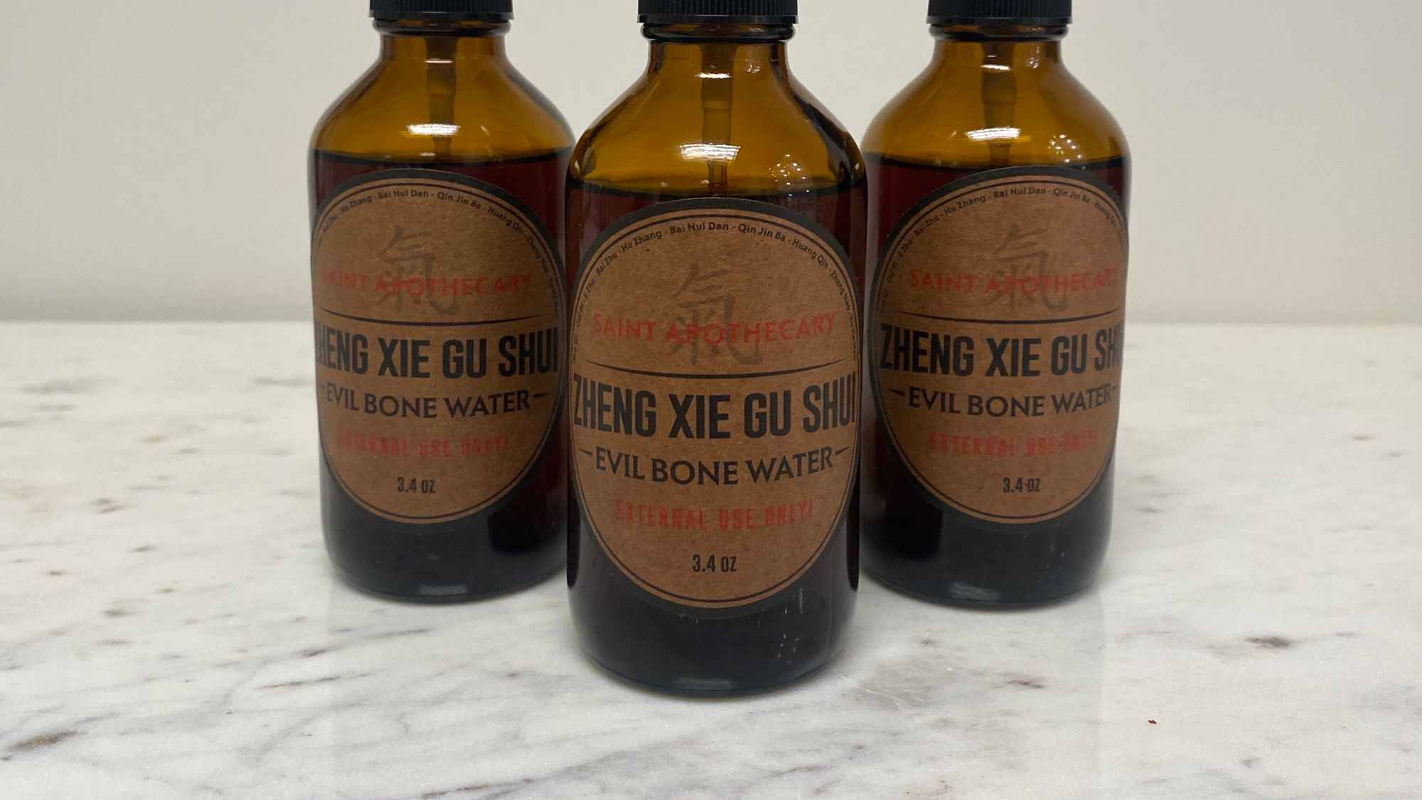 Evil Bone Water | Herbal Liniment for Muscles, Joints, Bruises & Bites